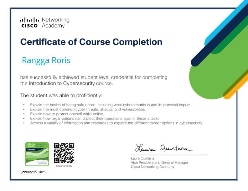 Course Certificate